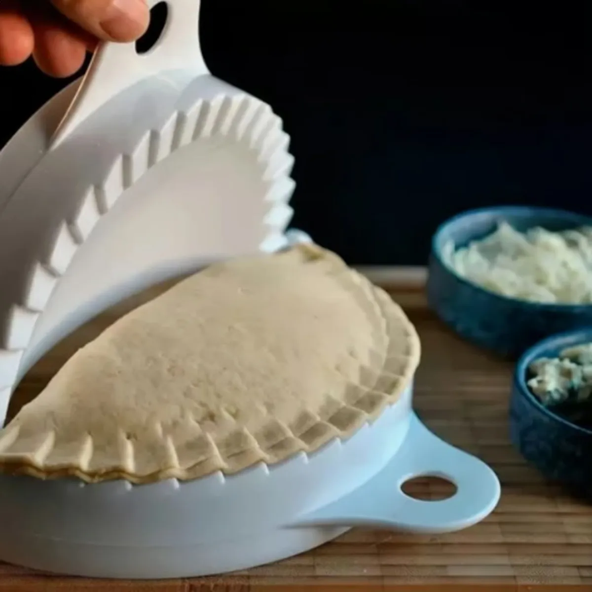 GENERICO - Molde Empanada 18cm Moldes Para Hacer Empanadas reutilizable