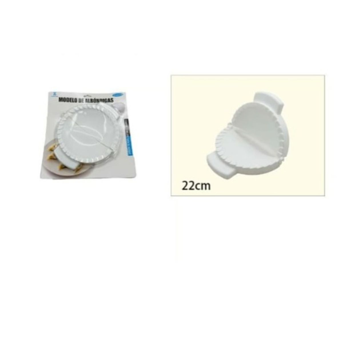 GENERICO - Molde Empanada 22cm Moldes Para Hacer Empanadas reutilizable