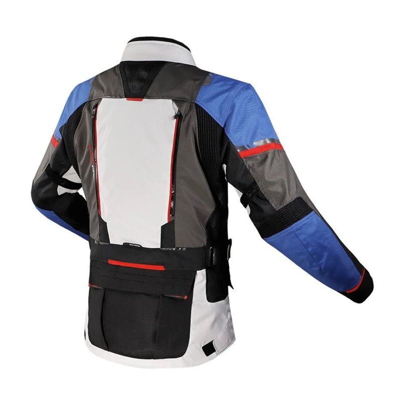 LS2 - CHAQUETA LS2 NORWAY AZUL NEGRA GRIS ROJA
