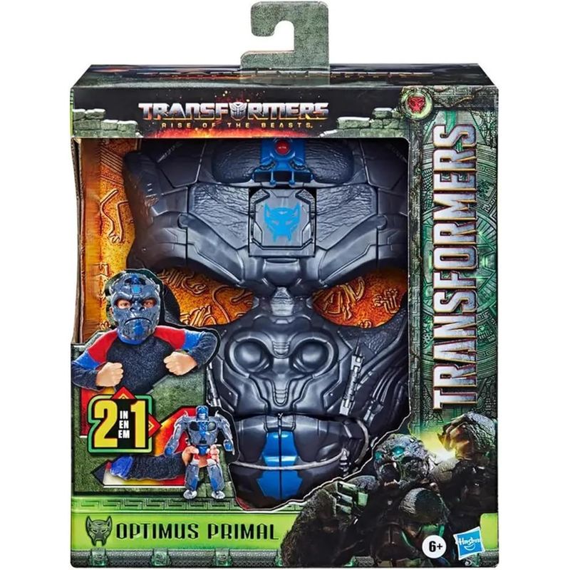 HASBRO - MÁSCARA CONVERTIDORA DE TRANSFORMERS MV7 PARA JUEGO DE ROL AST OPTIMUS PRIMAL