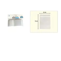 GENERICO - Bolsa Hermetica 8X12Cm Cocina Transparente 100Pcs