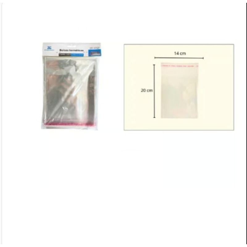 GENERICO - Bolsa De Alimentos14X20Cm Cocina Transparente 100Pcs