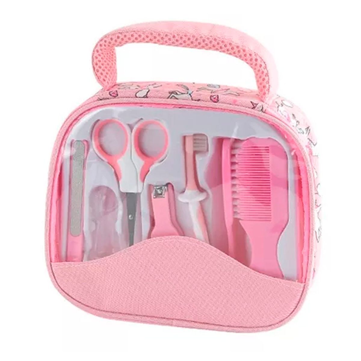 ESHOPANGIE - Set De Cuidados Para Bebe Manicure 7 Pcs Con Bolso De Viaje