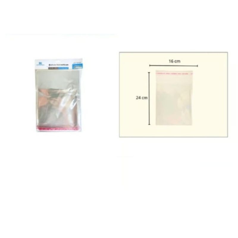 GENERICO - Bolsa De Alimentos 16X24Cm Cocina Transparente 100Pcs.