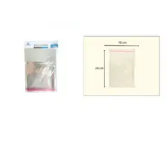 GENERICO - Bolsa De Alimentos 16X24Cm Cocina Transparente 100Pcs.