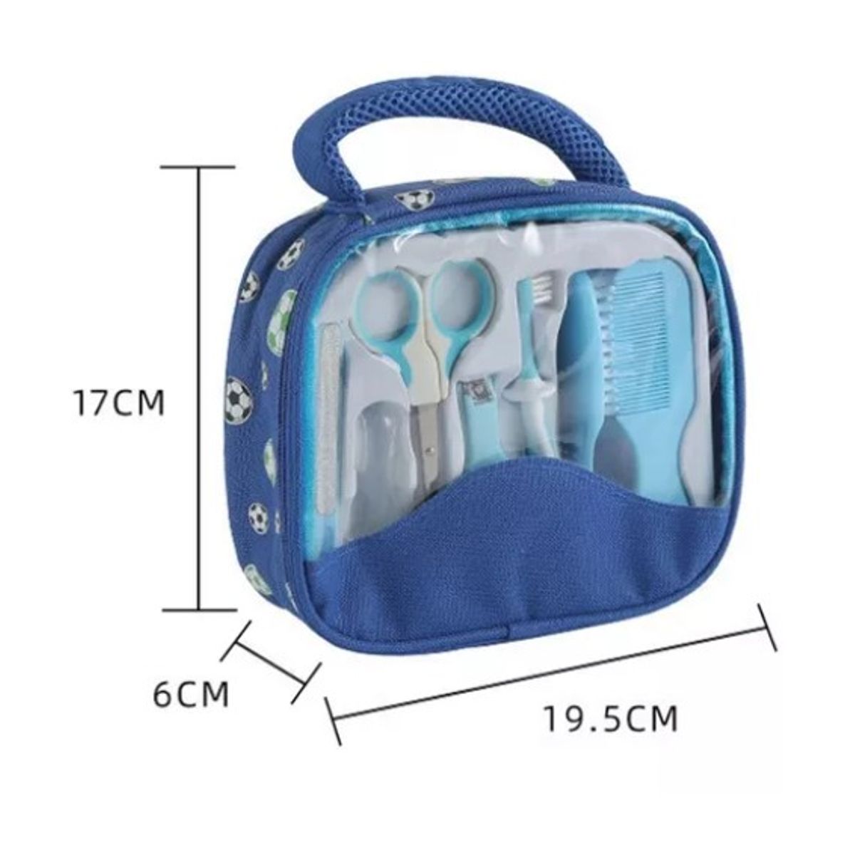 ESHOPANGIE - Set De Cuidados Para Bebe Manicure 7 Pcs Con Bolso De Viaje