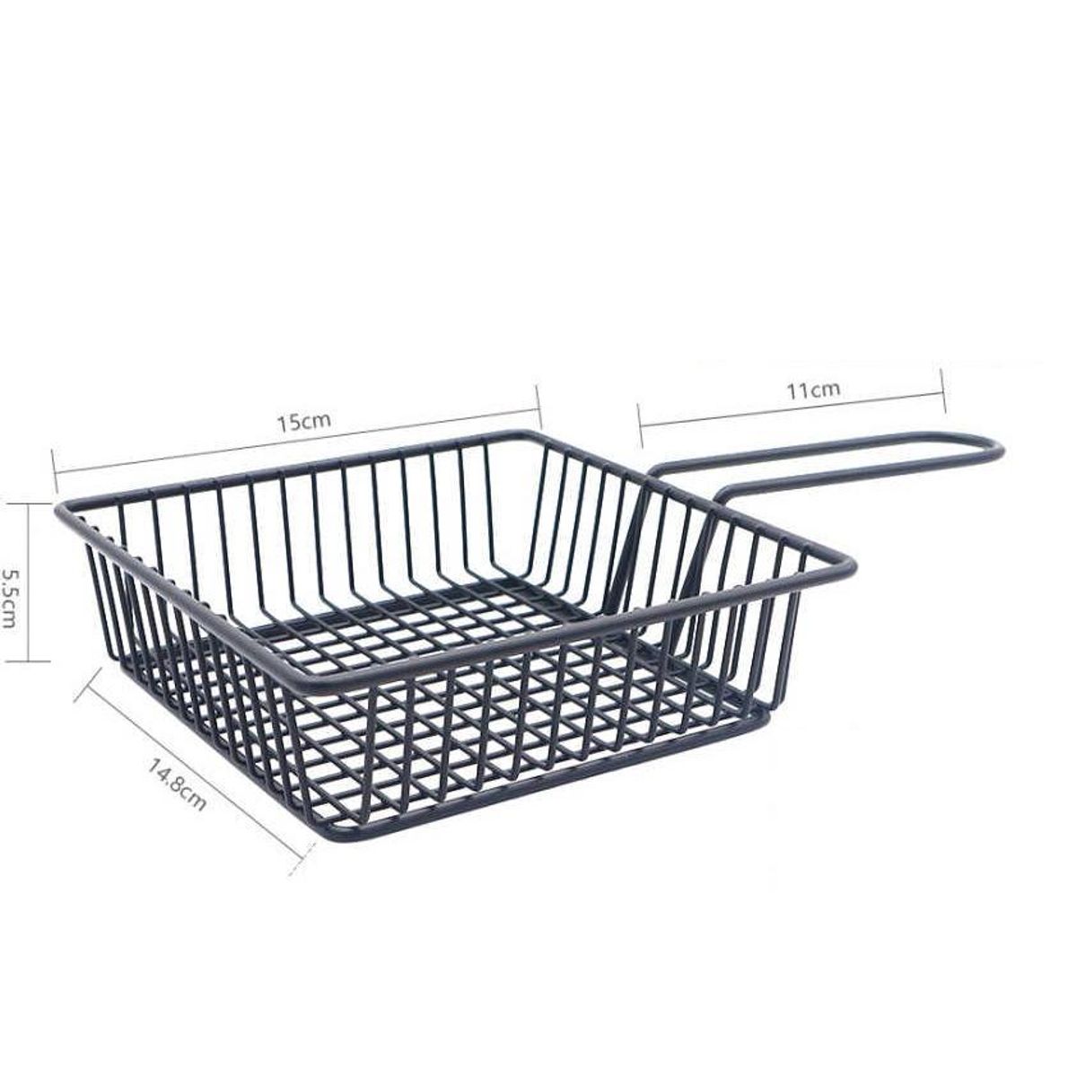 GENERICO - Cesta Freidora Cuadrada