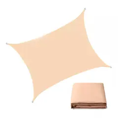 ESHOPANGIE - Toldo Vela De Tela Sombra Cuadrada 5x5 Mts Impermeable Uv