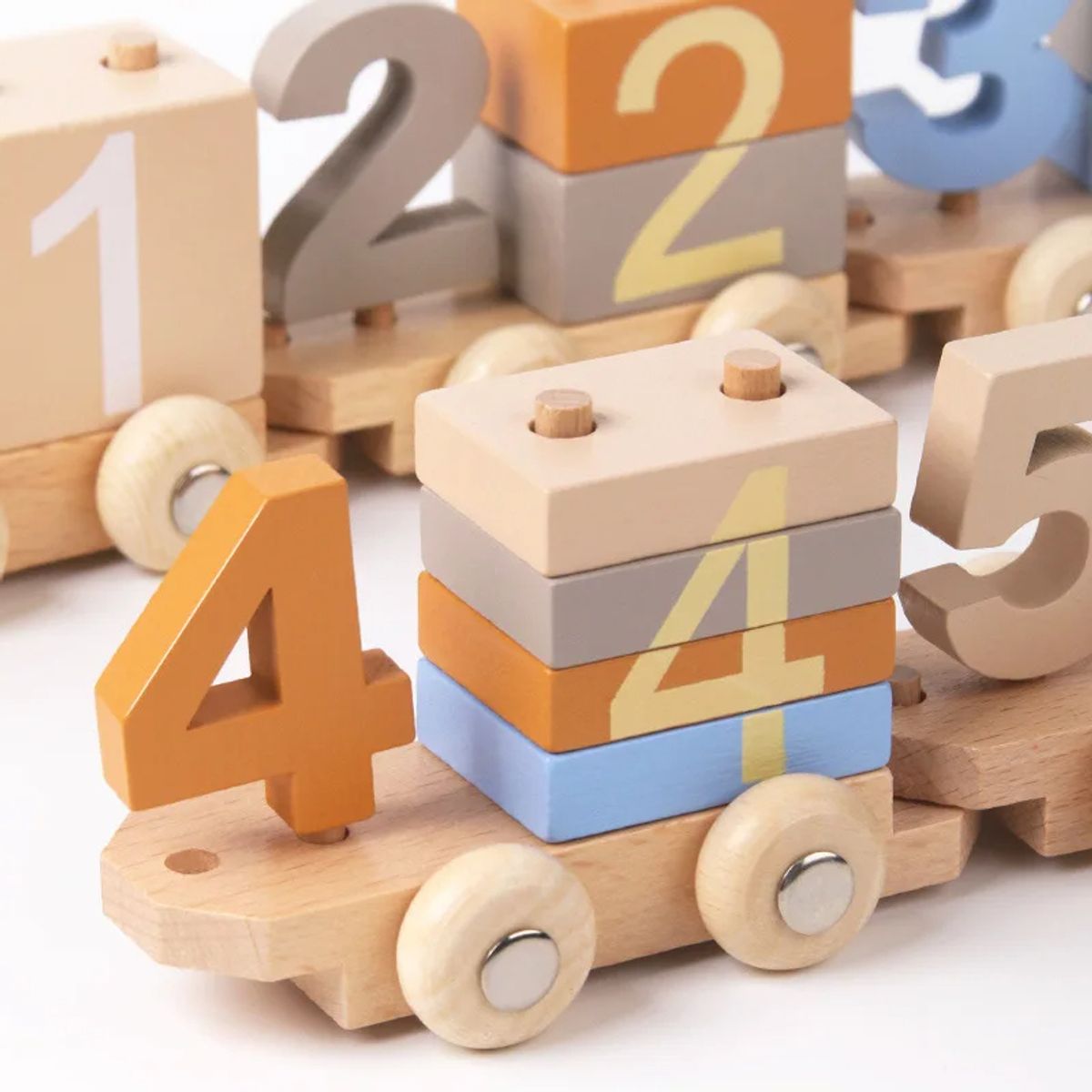 GENERICO - Tren de Madera Montessori