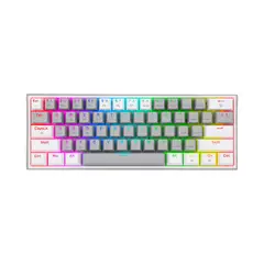 REDRAGON - Teclado Mecánico 60% Fizz K617-rgb Sw Red Ingles