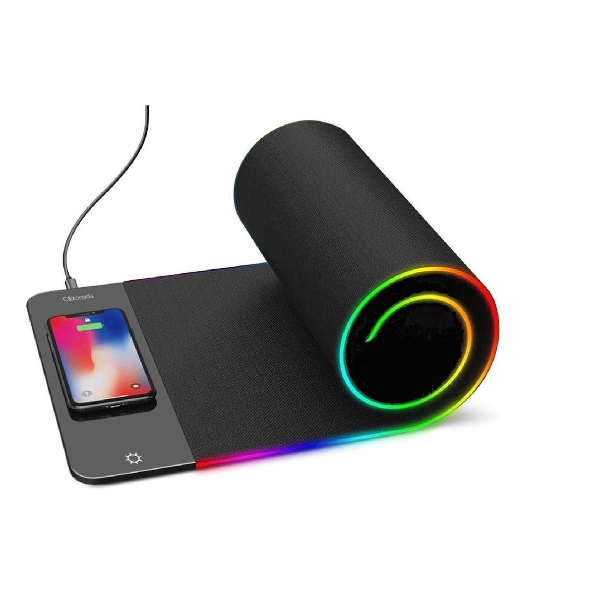 PHILIPS - Mousepad Gamer Philips Carga Inalambrica Spl7604