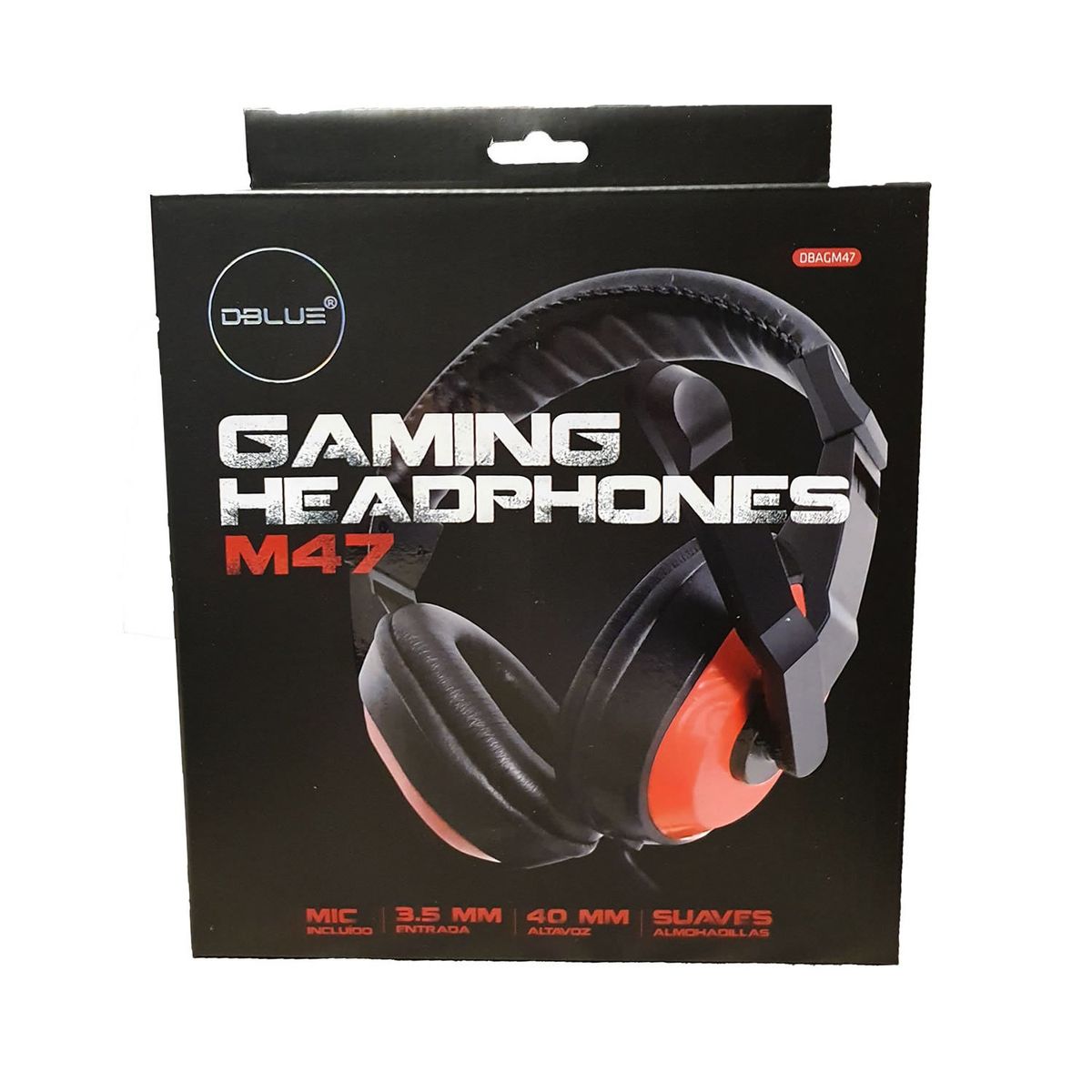 DBLUE - Audífono Gamer Micrófono DBLUE 47R Rojo