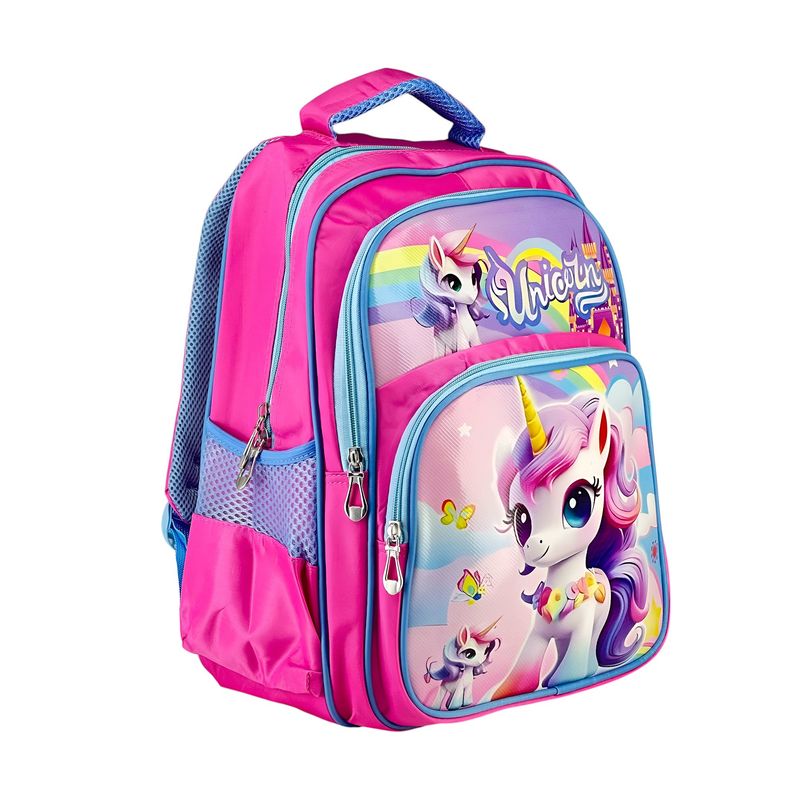 GENERICO - Mochila Bolso Escolar Unicornio Bolso De Unicornio Para Niña