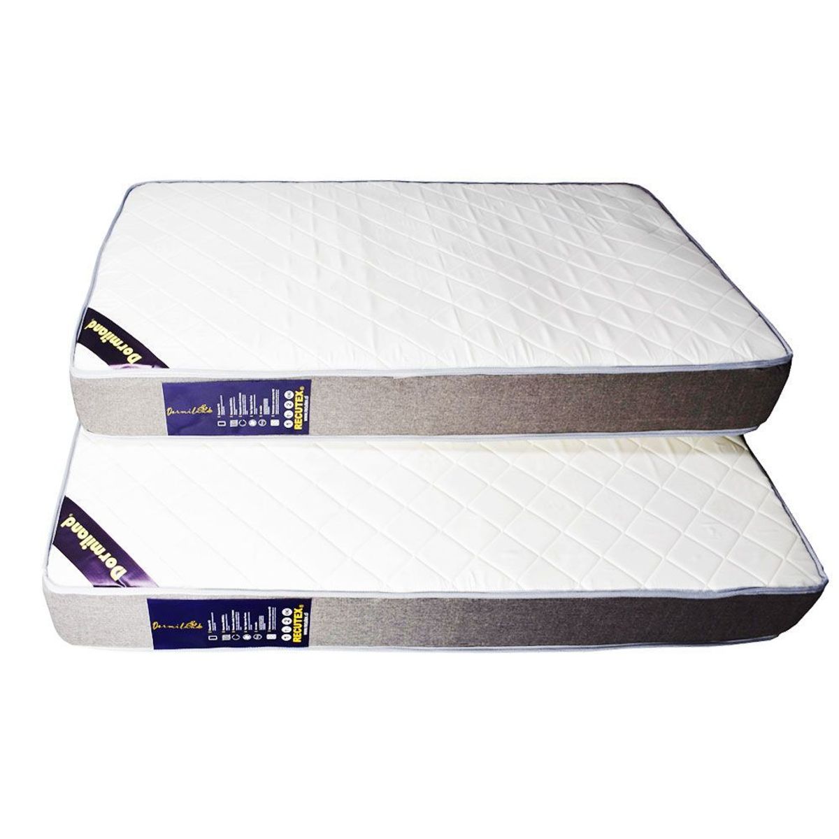 RECUTEX - COLCHON DE RESORTES  DORMILAND PLUS BETTER 2PZA