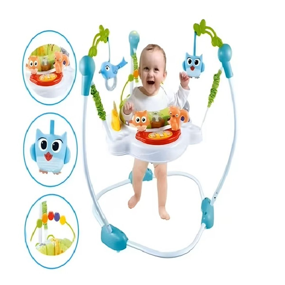 SHOP EHOME BAG - Saltarín Centro De Actividad Musical Lubabycas Azul