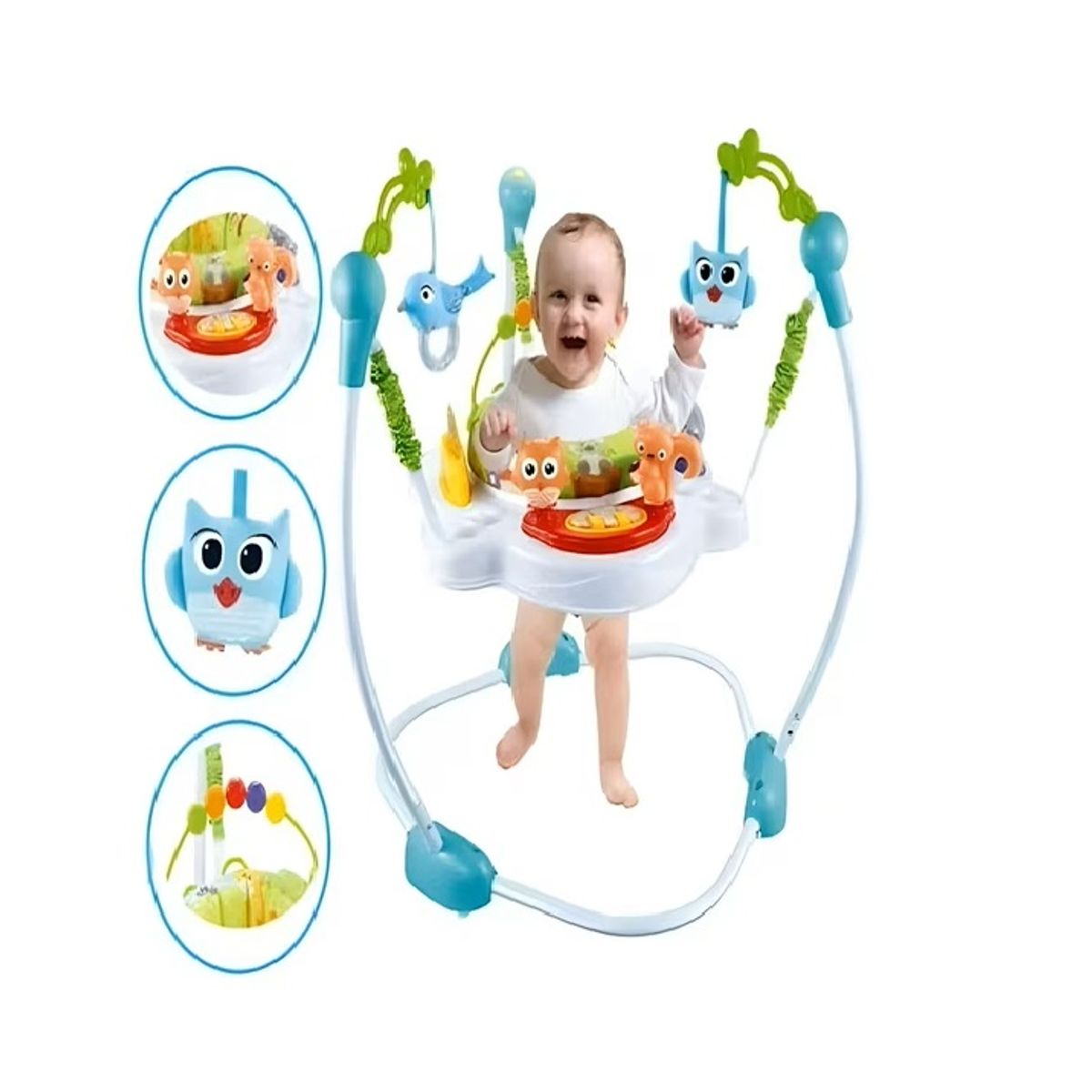 SHOP EHOME BAG - Saltarín Centro De Actividad Musical Lubabycas Azul