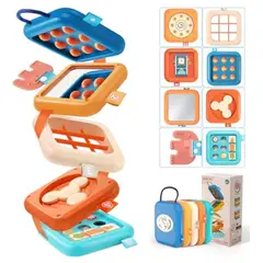 GENERICO - Tablero Sensoriales Interactivo Montessori Juego Educativo