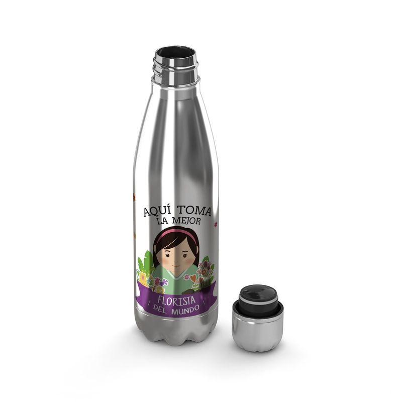 CREANGO - BOTELLA TERMICA  AQUI TOMA LA MEJOR FLORISTA