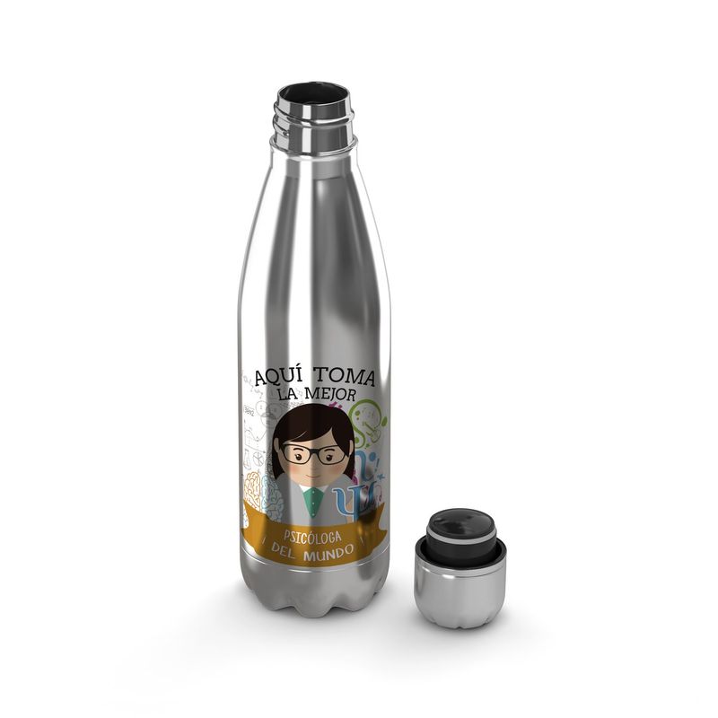 CREANGO - BOTELLA TERMICA  AQUI TOMA LA MEJOR PSICOLOGA