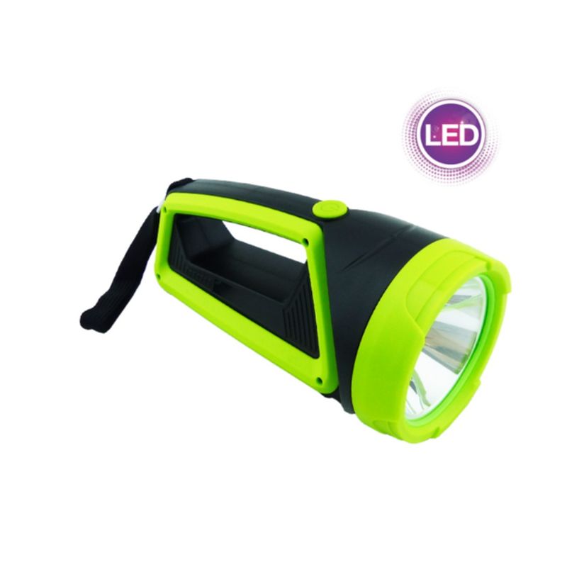 GENERICO - Linterna de 1 LED más 1 LED COB Portable Marca HENOYUE Recargable