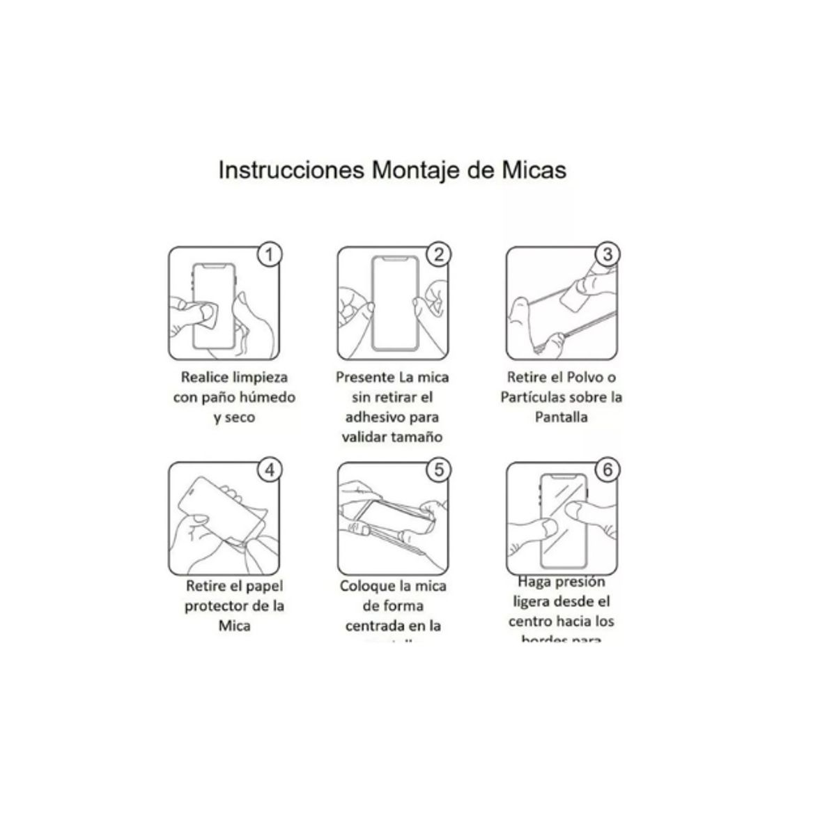 GENERICO - Lamina Mica De Vidrio Templado Antiespia Para iPhone 16 Pro Max