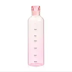 GENERICO - Botella deportiva para agua antiderrame 500ml - Rosa