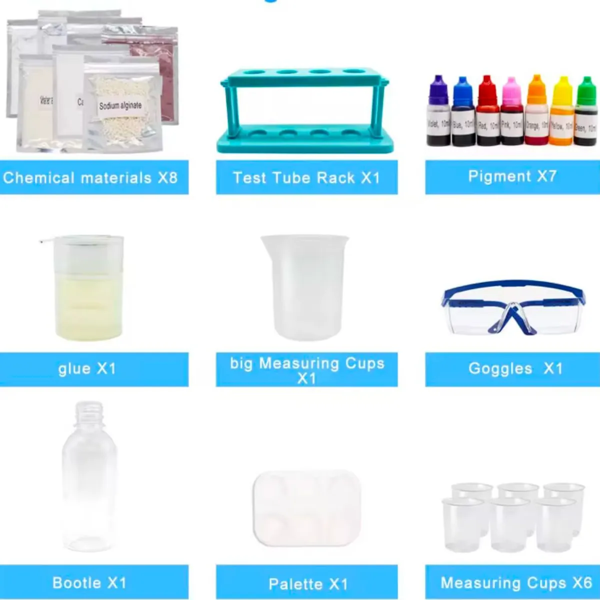 GENERICO - Kit De Ciencia Química 23 Experimentos, Juego Científico