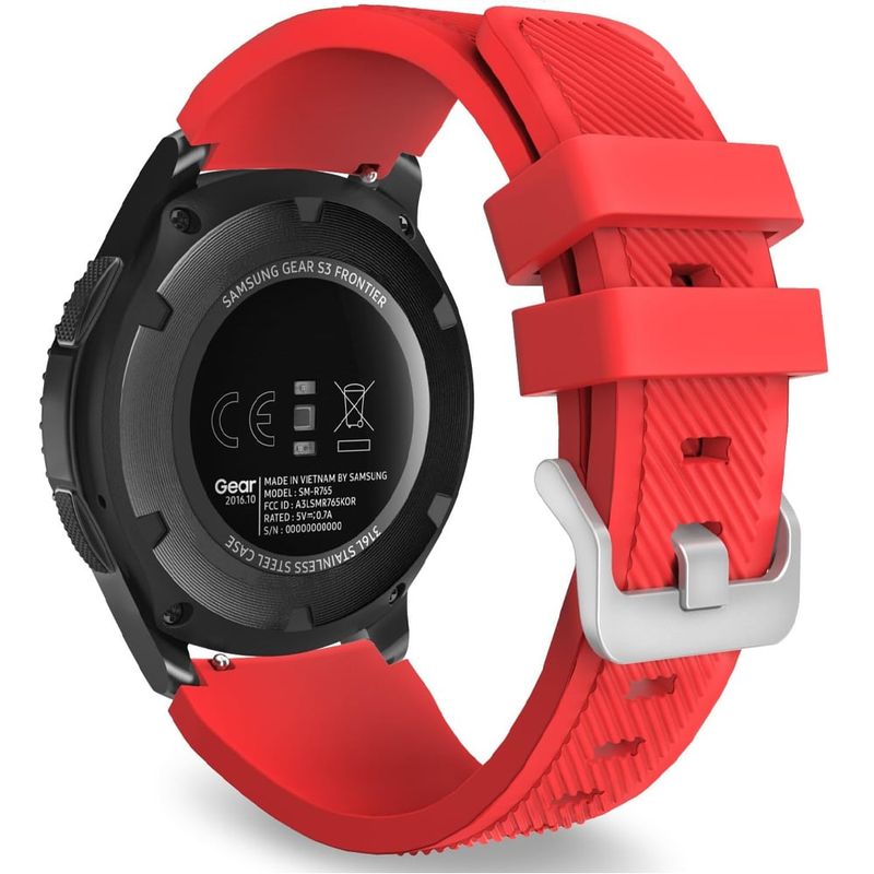 GENERICO - Correa de Silicona para Smart Watch universal de silicona 22 mm