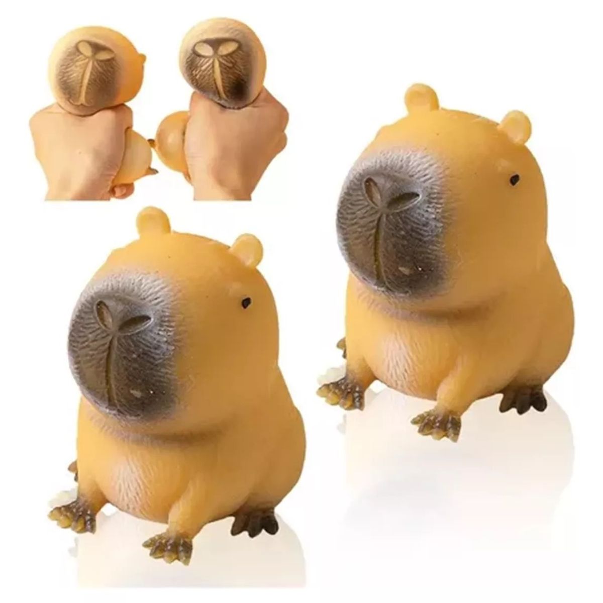 GENERICO - Squishy Realista De Capibara Ultrasuave Anti Estres