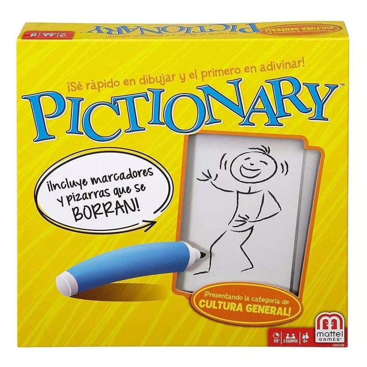 MATTEL - Juego Pictionary clasico Mattel Dkd48