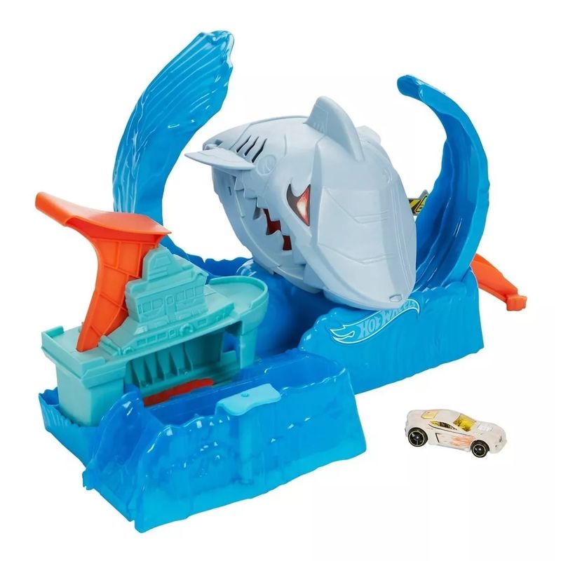 HOT WHEELS - Hot Wheels Robo Tiburon Auto Cambia Color Gjl12 Mattel