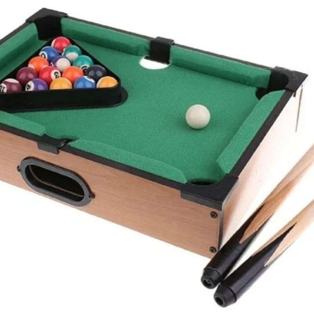 GENERICO - Juego De Mesa Madera Billar