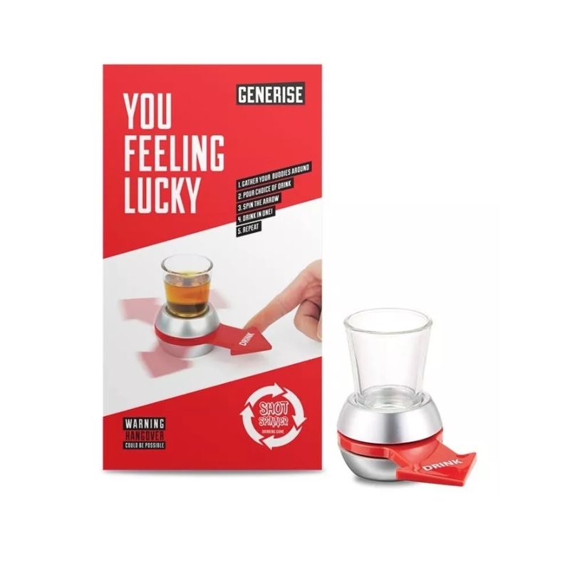 GENERICO - Juego Para Fiestas Spinner Shot Ruleta Giratoria De Tragos