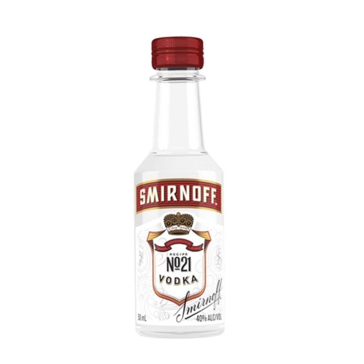 SMIRNOFF - Miniaturas Vodka Smirnoff 10 Unidades 50 Ml