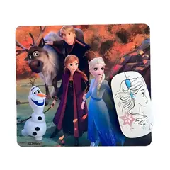 OEM - Kit Mouse Inalámbrico y Mouse Pad Frozen