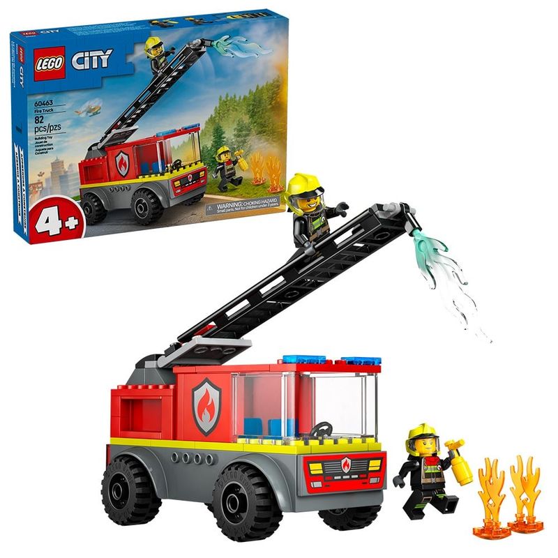 LEGO - LEGO City Camión de Bomberos con Escalera - 60463