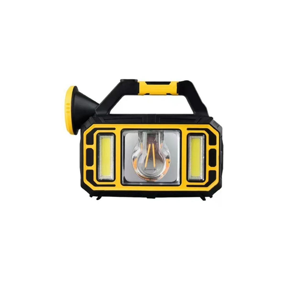 GENERICO - Linterna Led Solar Con 3 Modos Recargable Emergencia