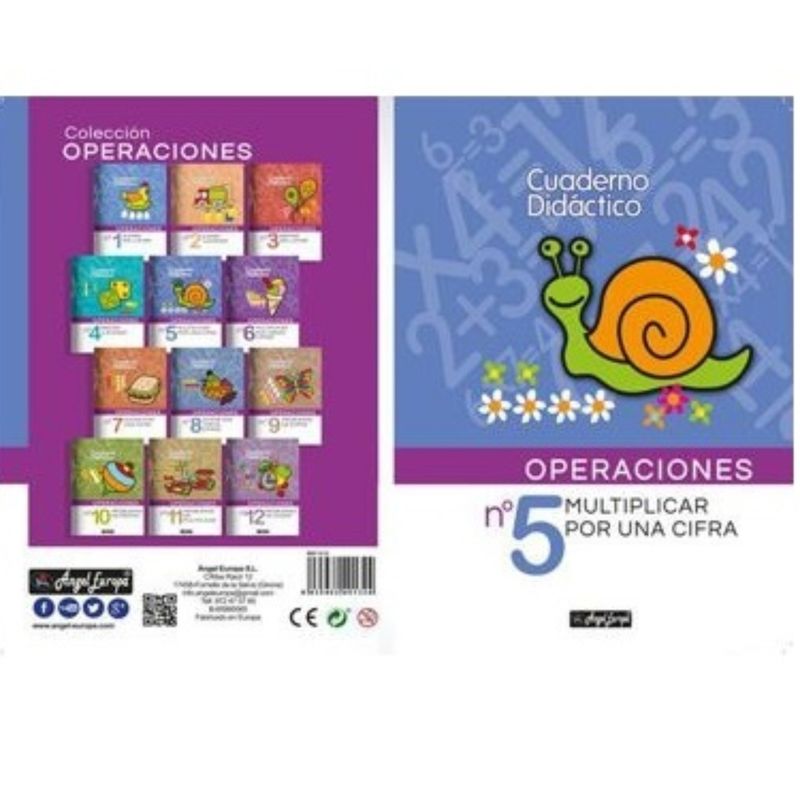 OEM - LIBRO DIDACTICO DE OPERACIONES MULTIPLICAR POR UNA CIFRA NO 05