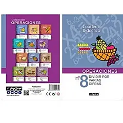 OEM - LIBRO DIDACTICO DE OPERACIONES DIVIDIR POR VARIAS CIFRAS NO. 08