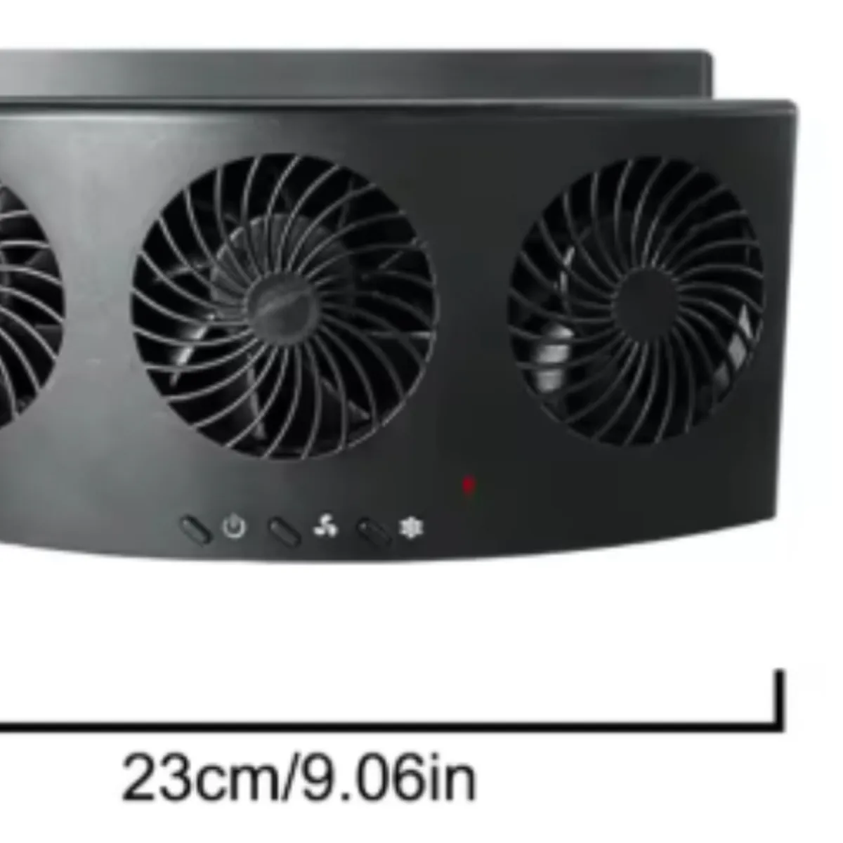 MOVI - Ventilador Solar Para Auto Refrigeración 3 Extractores