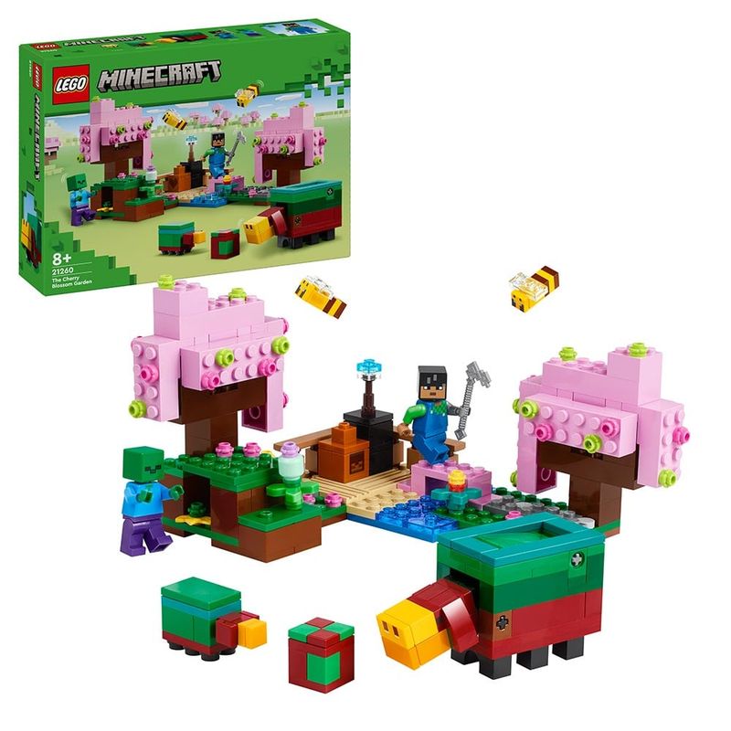 LEGO - LEGO Minecraft El Jardín de Cerezos en Flor - 21260