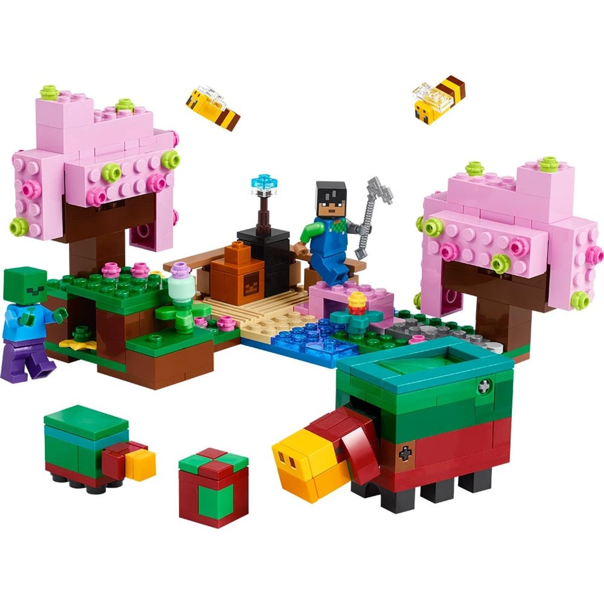 LEGO - LEGO Minecraft El Jardín de Cerezos en Flor - 21260