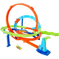 HOT WHEELS - Autopista Desafío Del Ciclon Loop Mattel HTK16
