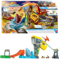 HOT WHEELS - Racerverse Pista De Juguete Jurassic World HWV65