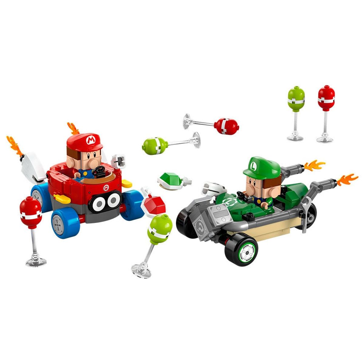 LEGO - LEGO Super Mario Kart Bebé Mario vs Bebé Luigi - 72034