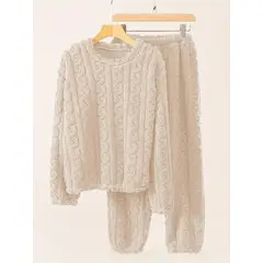 EVERSO - 2 Pijama Mujer Polar Invierno
