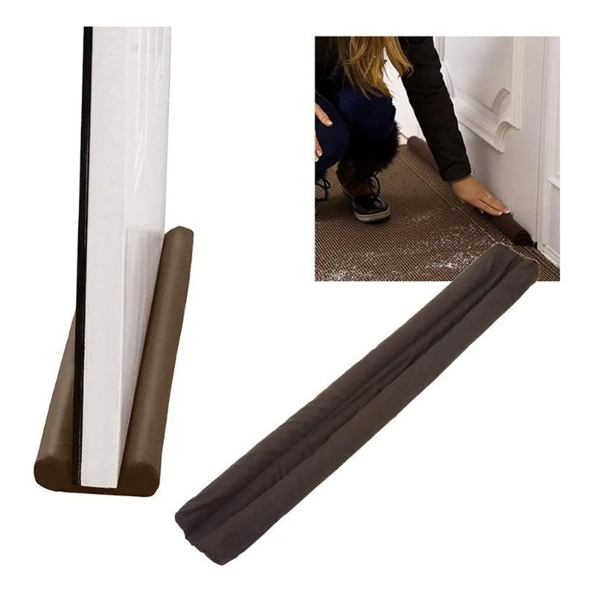 U BUY - 6x  Protector Aislante De Frío Polvo Ruido Para Puertas Ventanas