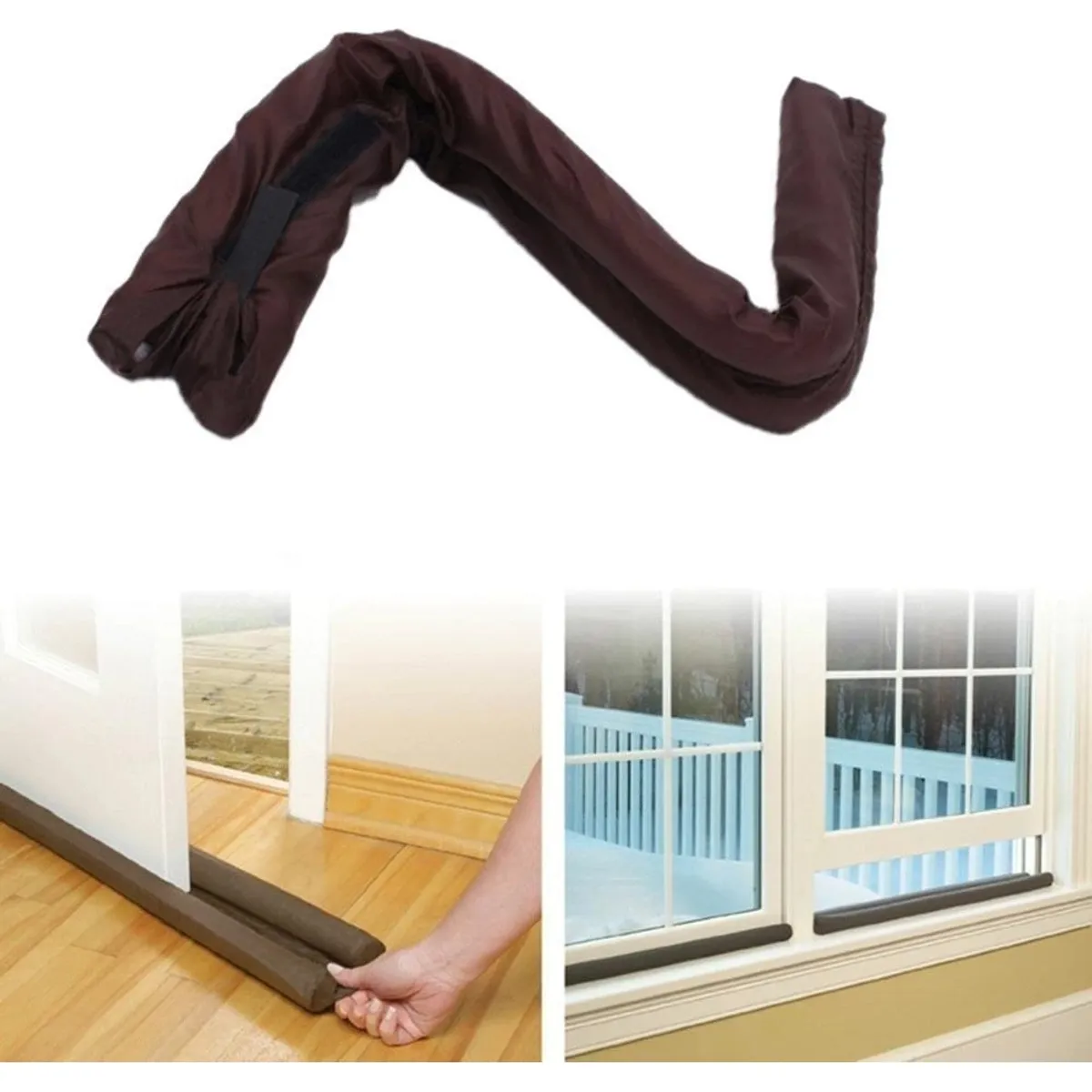 U BUY - 6x  Protector Aislante De Frío Polvo Ruido Para Puertas Ventanas