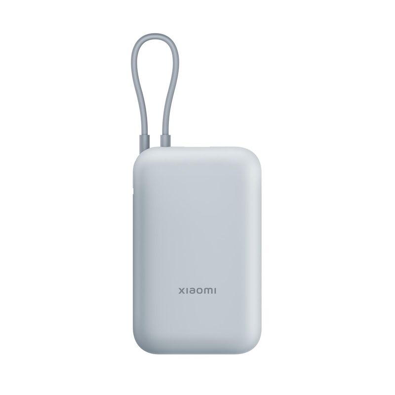 XIAOMI - Xiaomi Power Bank 10000mAh Integrated Cable Ice Blue