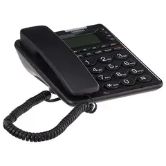 UNIDEN - Teléfono Fijo Negro CE6409 Con Visor